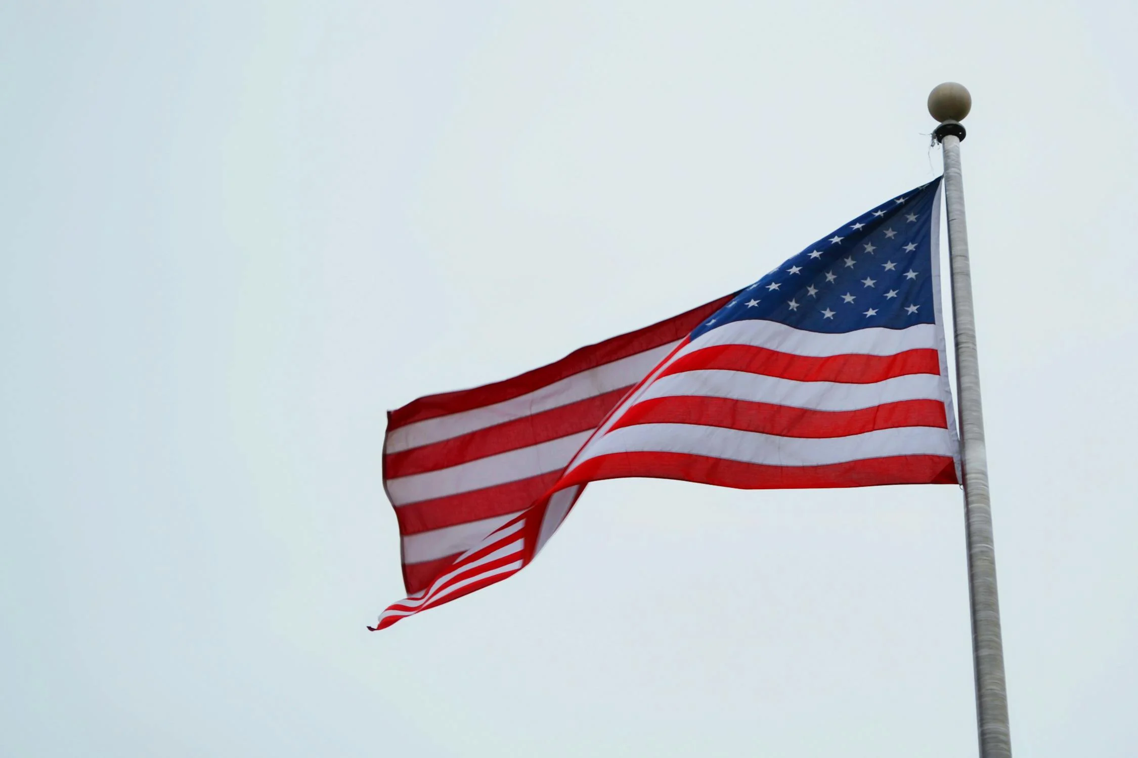American flag background